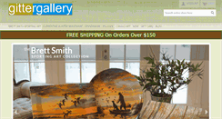 Desktop Screenshot of gittergallery.com